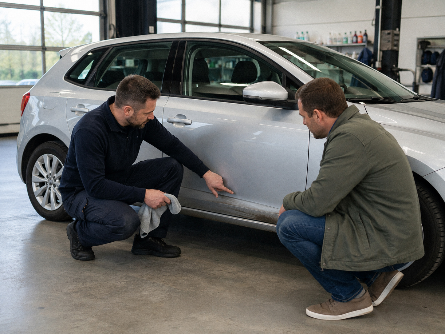 Fahrzeugpflege, die sich am tatsächlichen Bedarf orientiert